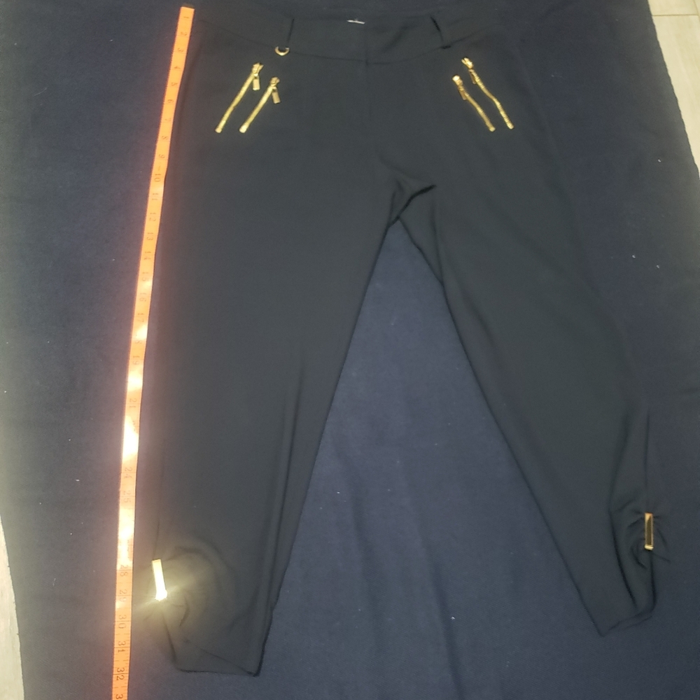 SALE$8.  Cashe' Navy Blue Pants - Picture 6 of 9